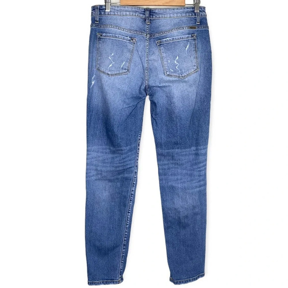 KanCan Euphoria High Rise Distressed Ripped Boyfriend Jeans Size 7/27 - Picture 8 of 10